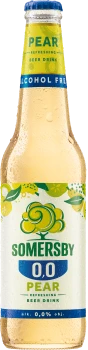 Piwo Somersby Pear 0,0% butelka 400 ml
