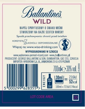 ' Whisky Ballantine'S Wild 0,7L 30%