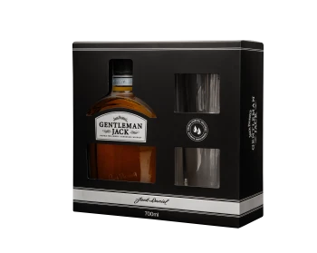 ' Gentelman Jack Gentleman Jack 40% 0,7 l +2 szkl.