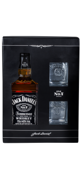 ' Jack Daniel`s 40% 0,7 l +2 szkl.