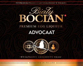 ' Biały Bocian Likier Advocaat 16% 500 Ml