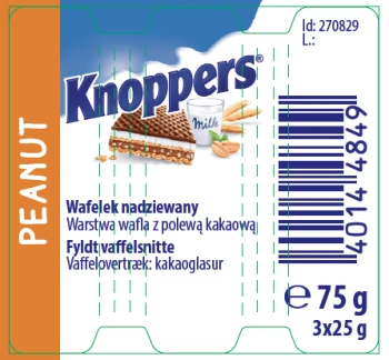 Knoppers Peanut 75g