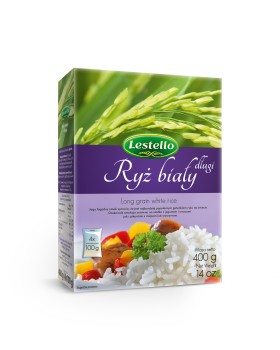 Lestello Ryż biały długi 4x100g