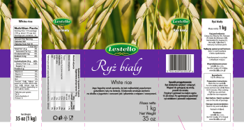 Lestello Ryż biały długi stabilopak 1 kg