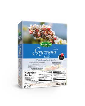 Lestello Kasza gryczana biała 4x100g