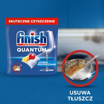 Finish Quantum kapsułki do zmywarki ALL IN 1 Lemon 46 szt.