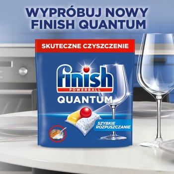 Finish Quantum kapsułki do zmywarki ALL IN 1 Lemon 46 szt.