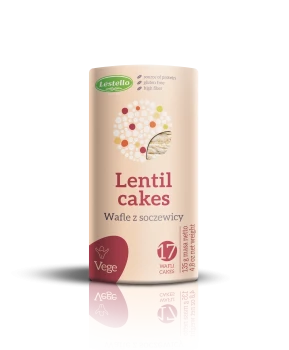 Lestello wafle z soczewicy 135g