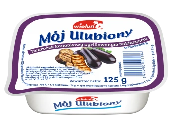 Twarożek kanapkowy Mój Ulubiony z grillowanym bakłażanem 125 g
