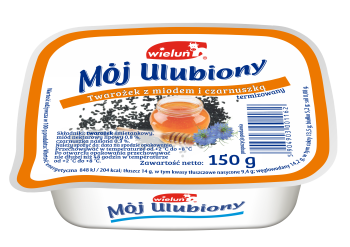 Twarożek Mój Ulubiony z miodem i czarnuszką 150 g