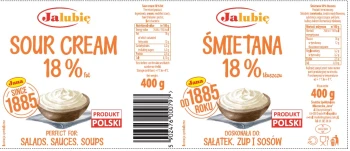 Jana Śmietana 18% tł. 400g
