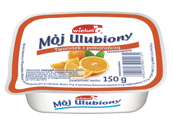 Twarożek Mój Ulubiony z pomarańczą 150 g