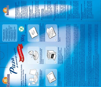 Balviten Pizza mix do domowego wypieku 500g.Produkt bezglutenowy