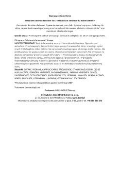 DALLI 200ml Deo Women Sensitive 5in1 Dezodorant w sprayu