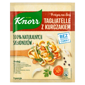 Knorr FIX NATURAL TAGLIATELLE Z KURCZAKIEM 36g  [19]