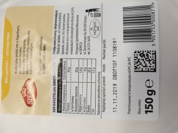 Sierpc SER 135g KASZTELAN PL.ŚMIETANKOWY  [17]