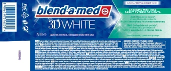 CH.BLENDAMED 75ml 3D WHITE EXTREME MINT KISS [6]