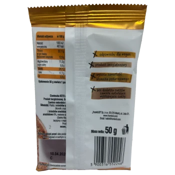 FRANK&amp;OLI KETO CIASTKO PEANUT BUTTER 50g [24]