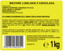 PSZCZÓŁKA MIĘTOWE LUBELSKIE W CZEKOLADZIE 1kg [6]