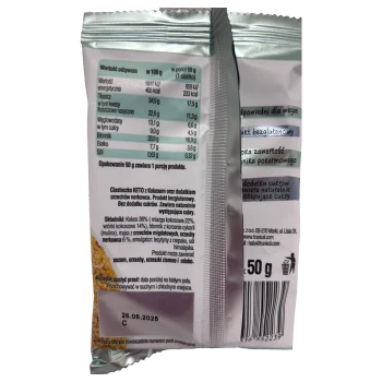 FRANK&amp;OLI KETO CIASTKO KOKOS &amp; ORZECH 50g [24]