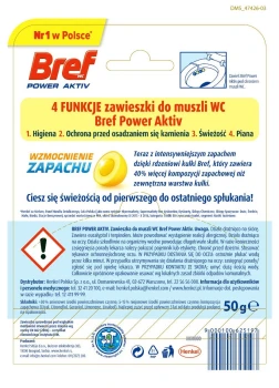 CH.BREF KOSZYK 50g POWER ACTIV LEMON