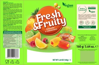 Wawel FRESH&amp;FRUITY 160g KLASYCZNE  [11/12]