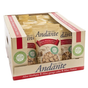 IDC BISZKOPTY MINI 120g ANDANTE    [21]