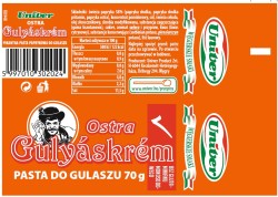 UNIVER PASTA  GULASZ OSTR. 70g. [24] ..