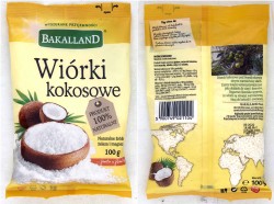 BAKALLAND WIÓRKI KOKOSOWE 100g   [12]