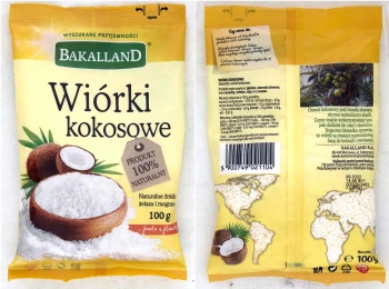 BAKALLAND WIÓRKI KOKOSOWE 100g   [12]