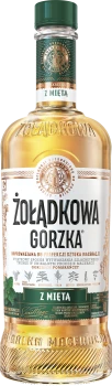 Alk.ŻOŁĄD. GORZKA 500ml 28% MIĘTA (12)