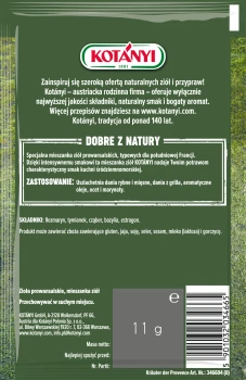 KOTANYI zioła prowansalskie 11g             [20]