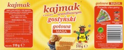 GOSTYŃ MASA WANILIOWA KAJMAK  510g[12]