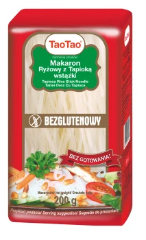 Tao-Tao MAKARON 200g RYŻOWY Z TAPIOKĄ WSTĄŻKI [5]
