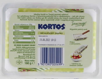 TUREK KORTOS SER SAŁ. 160g ZIOŁA   [8]