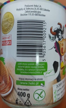 Helio MASA KRÓWKOWA 400g ORZECH    [6]