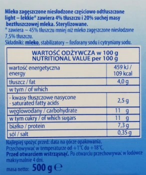 GOSTYŃ MLEKO ZAG.NIESŁ.500G LIGHT[12]