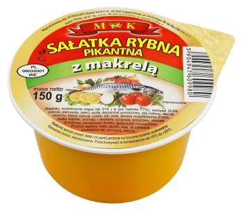 MK.SAŁATKA Z MAKRELĄ PIK.150g [12]