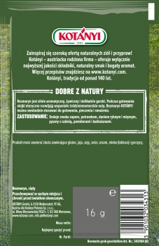 KOTANYI Rozmaryn 16g     [20]