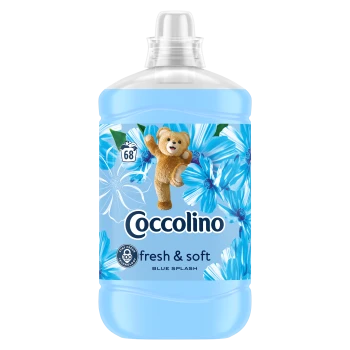 Płyn do płukania 68p  fresh&soft blue splash 1.7l