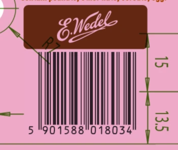 WEDEL CZEK.100g LUKSUSOWA Z ORZECH.LASK. [12]