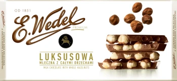 WEDEL CZEK.100g LUKSUSOWA Z ORZECH.LASK. [12]