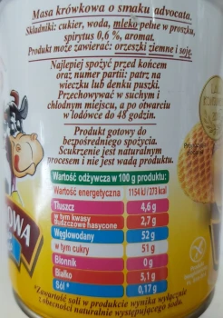 Helio MASA KRÓWKOWA 400g ADVOCAT    [6]