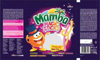 Storck.MAMBA MAGIC STICKS 140g [24]