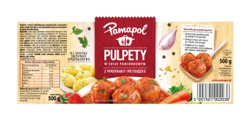 Pamapol PULPETY MIĘSNO-WARZ SOSIE POMID 500g [8]