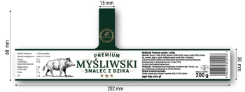 Agro-Top SMALEC 200g MYŚLIWSKI Z DZIKA
