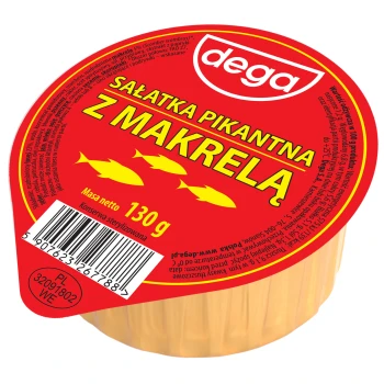 Dega.Sał.130g Makrela Pik.