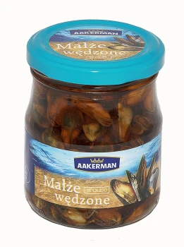 AAKERMAN MAŁŻE 200g WĘDZONE W OLEJU