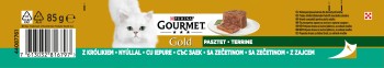 Gourmet Gold Pasztet z królika 85 g