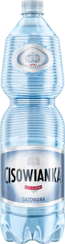 Cisowianka Woda mineralna gazowana niskosodowa 1,5 l